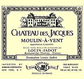 Louis Jadot Chateau des Jacques, Morgon 2020, France