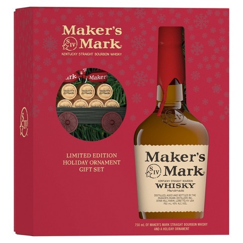 Maker's Mark  Holiday Ornament Bourbon Gift Set  Joe Canal's Woodbridge