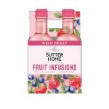 Sutter Home - Fruit Infusion Wild Berry 0 (4 pack 187ml)