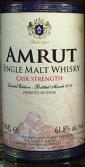 Amrut - Cask Strength Single Malt Whiskey 0 (750)