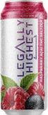 Legally Highest - Raspberry THC Seltzer 4pk 16oz 0 (415)