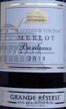 Monsieur Touton - Grande Reserve Merlot 2018 (750)