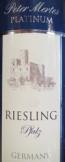 Peter Mertes - Platinum Riesling 2022 (750)