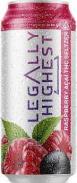 Legally Highest - Raspberry THC Seltzer 4pk 12oz 0 (414)