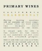 Primary Wines - Chardonnay 2020 (750)