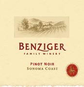 Benziger - Pinot Noir California 2020 (750ml) (750ml)