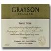Grayson - Pinot Noir 2021 (750ml) (750ml)