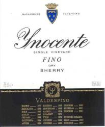 Valdespino - Fino Jerez Inocente NV