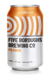 Five Boroughs Brewing Co - Pilsner (6 pack 12oz cans) (6 pack 12oz cans)