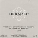 Helmut Hexamer - Meddersheimer Rheingrafenberg Quarzit Riesling 2019 (750ml) (750ml)