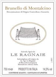 Le Ragnaie - Brunello di Montalcino 2018 (750ml) (750ml)