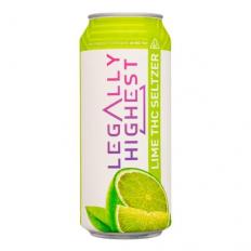 Legally Highest - Lime THC Seltzer 4PK 16oz (4 pack 16oz cans) (4 pack 16oz cans)