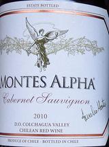 Montes - Alpha Cabernet Sauvignon 2016 (750ml) (750ml)