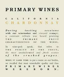 Primary Wines - Chardonnay 2020 (750ml) (750ml)