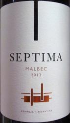 Bodega Septima - Malbec 2019 (750ml) (750ml)