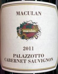 Maculan - Cabernet Sauvignon Palazzotto NV (50ml) (50ml)