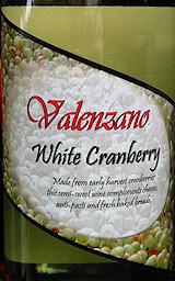 Valenzano - White Cranberry Wine NV (750ml) (750ml)