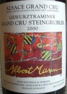 Albert Mann - Gew�rztraminer Alsace Grand Cru Steingrubler 2018 (750ml)