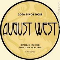 August West - Pinot Noir Santa Lucia Highlands Rosellas Vineyard 2011 (750ml) (750ml)