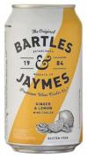Bartles & Jaymes - Ginger Lemon Wine Coolers 0 (4 pack 12oz cans)