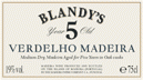 Blandys - Verdelho Madeira 5 year old 0 (750ml)