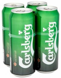 Carlsberg - 4pk Cans (4 pack 16oz cans) (4 pack 16oz cans)