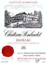 Chteau Fonbadet - Pauillac 2018 (750ml) (750ml)