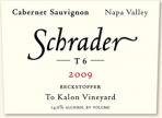 Schrader - T6 Cabernet Sauvignon Beckstoffer Tokalon Vineyard 0 (6 pack 12oz bottles)