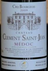 Chateau Clement St-Jean - Cru Bourgeois Medoc 2016 (750ml) (750ml)