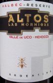 Altos las Hormigas - Reserva Malbec 2018 (750)