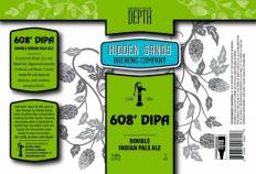 Hidden Sands Brewing Company - 608' DIPA (4 pack 16oz cans) (4 pack 16oz cans)