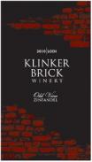 Klinker Brick - Old Vine Zinfandel 2017 (750)