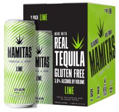 Mamitas - Lime Tequila & Soda (4 pack 12oz cans) (4 pack 12oz cans)