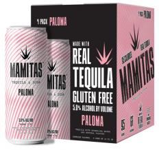 Mamitas - Paloma Tequila & Soda (4 pack 12oz cans) (4 pack 12oz cans)
