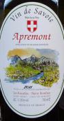 Pierre Boniface Les Rocailles - Vin de Savoie Apremont 2021 (750)