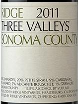 Ridge Vineyards - Three Valleys 2021 (750ml) (750ml)