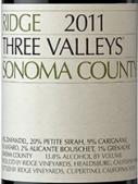 Ridge Vineyards - Three Valleys 2020 (750)