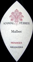 Achval-Ferrer - Malbec Mendoza 2020 (750ml) (750ml)