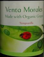 Venta Morales - Organic Tempranillo 2019 (750)