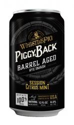 WhistlePig - Session Citrus Mint Barrel Aged Smash (4 pack 12oz cans) (4 pack 12oz cans)
